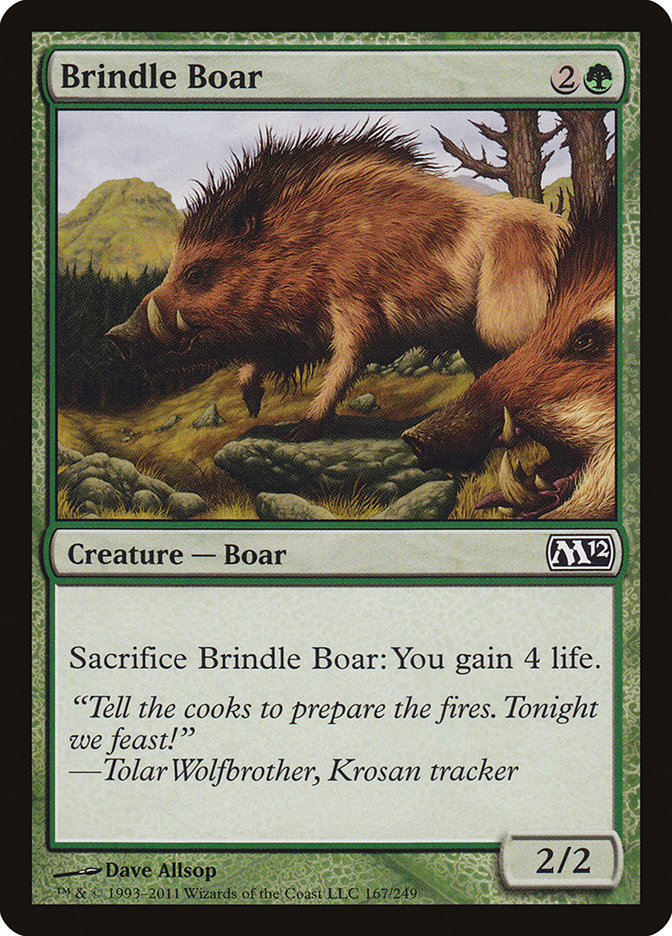 image Brindle Boar