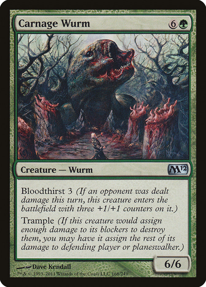 image Carnage Wurm