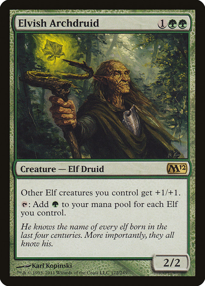 image Elvish Archdruid