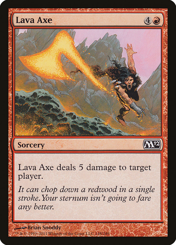 image Lava Axe