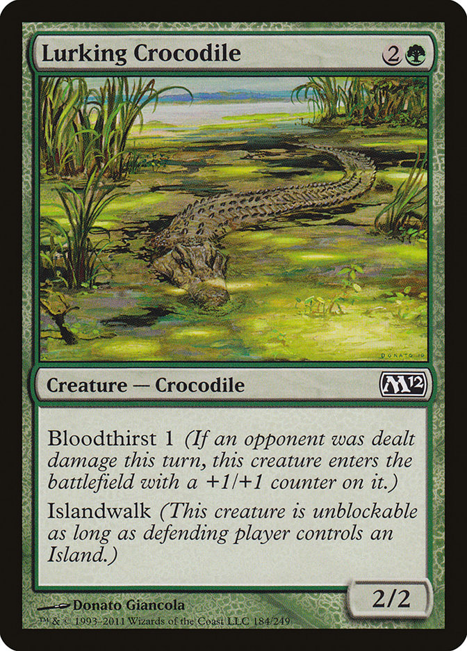 image Lurking Crocodile