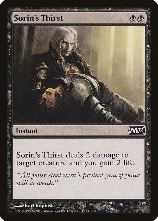 image Sorin's Thirst