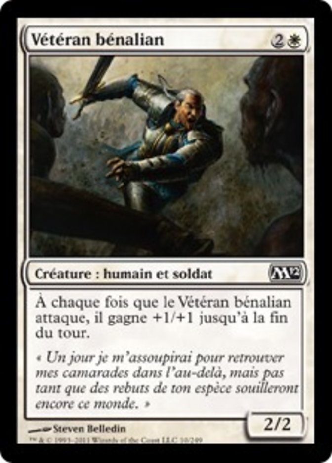 image Vétéran bénalian