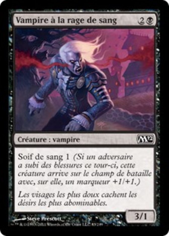 image Vampire à la rage de sang