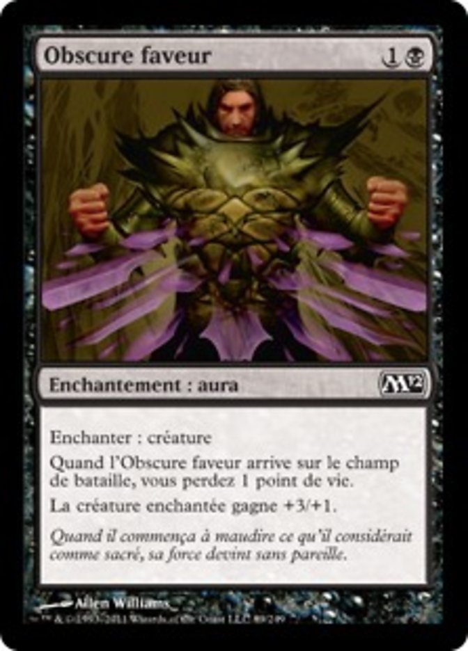 image Obscure faveur