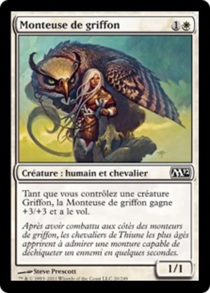 image Monteuse de griffon