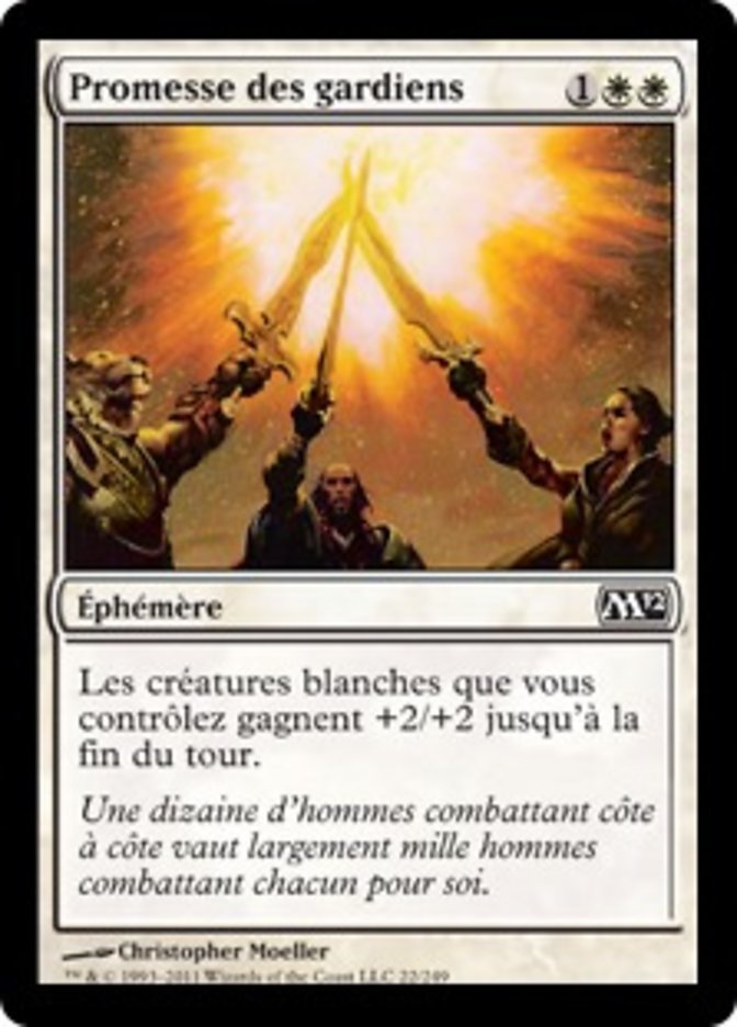 image Promesse des gardiens