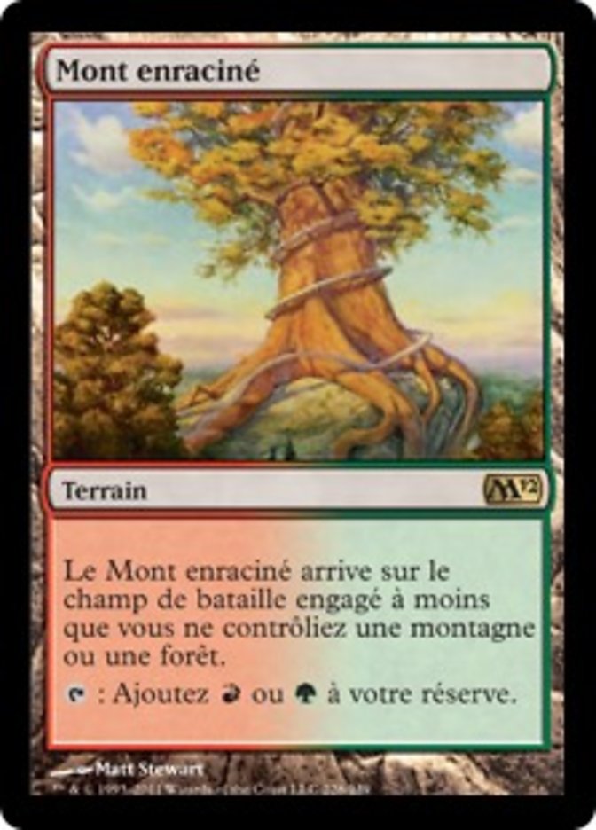 image Mont enraciné