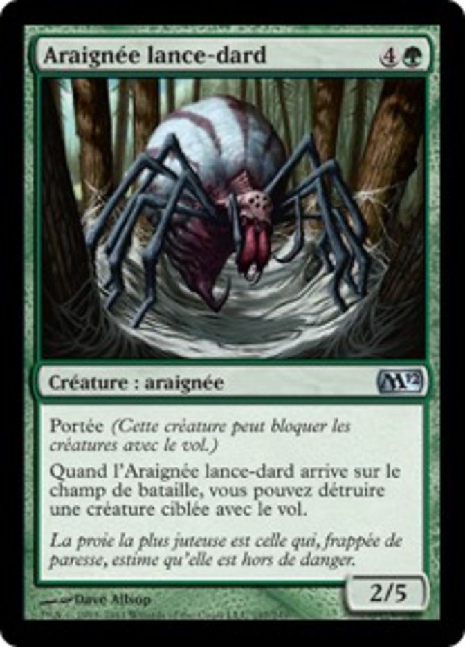 image Araignée lance-dard