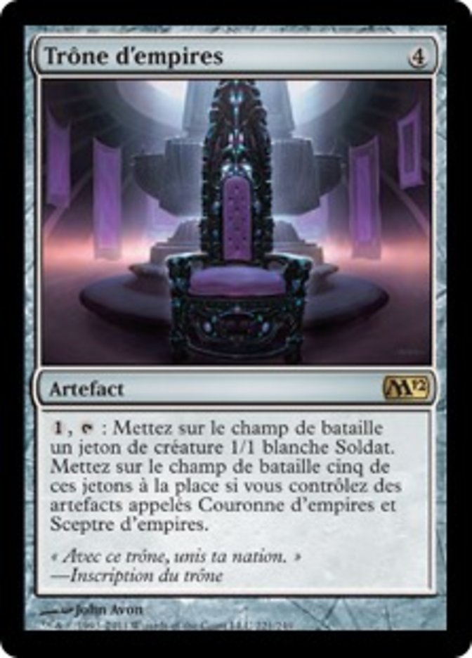 image Trône d'empires