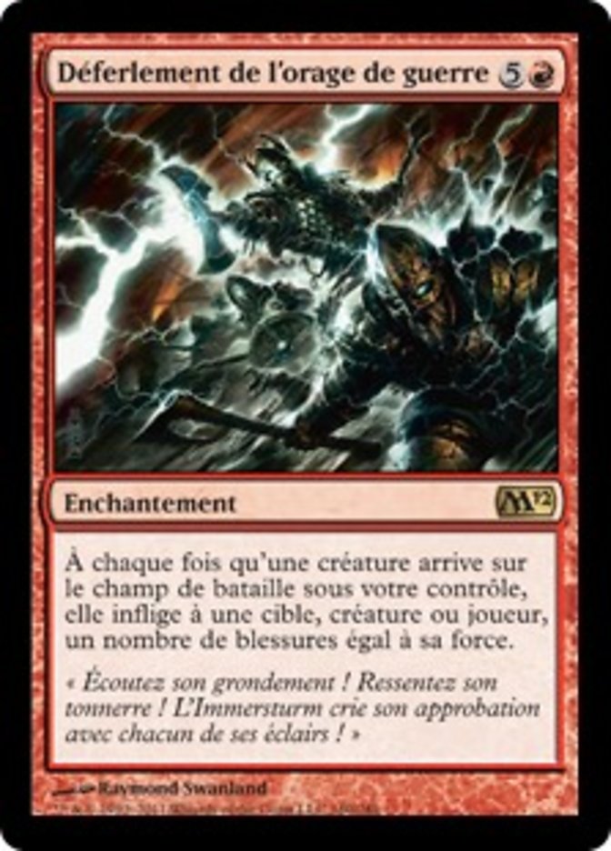 image Déferlement de l'orage de guerre