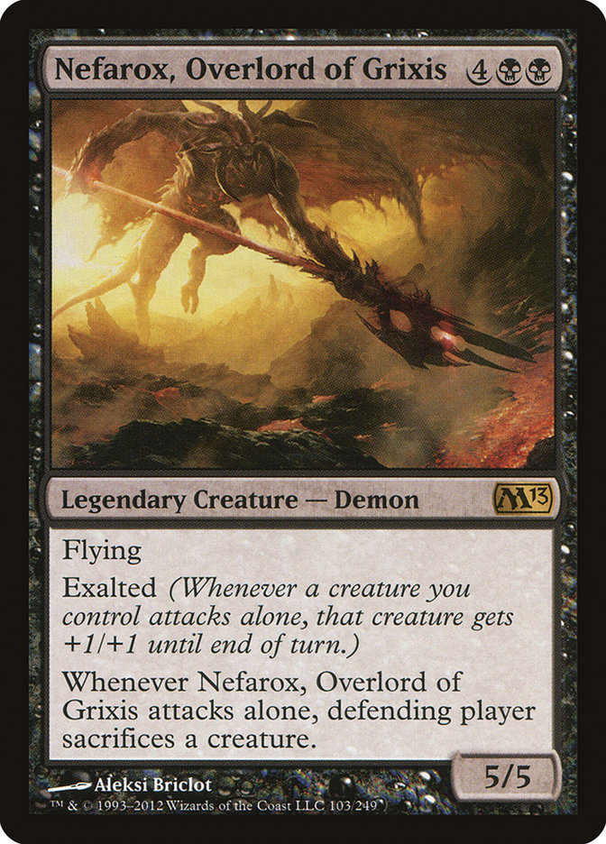 image Nefarox, Overlord of Grixis