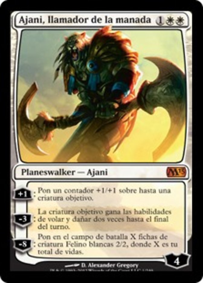 Ajani, llamador de la manada
