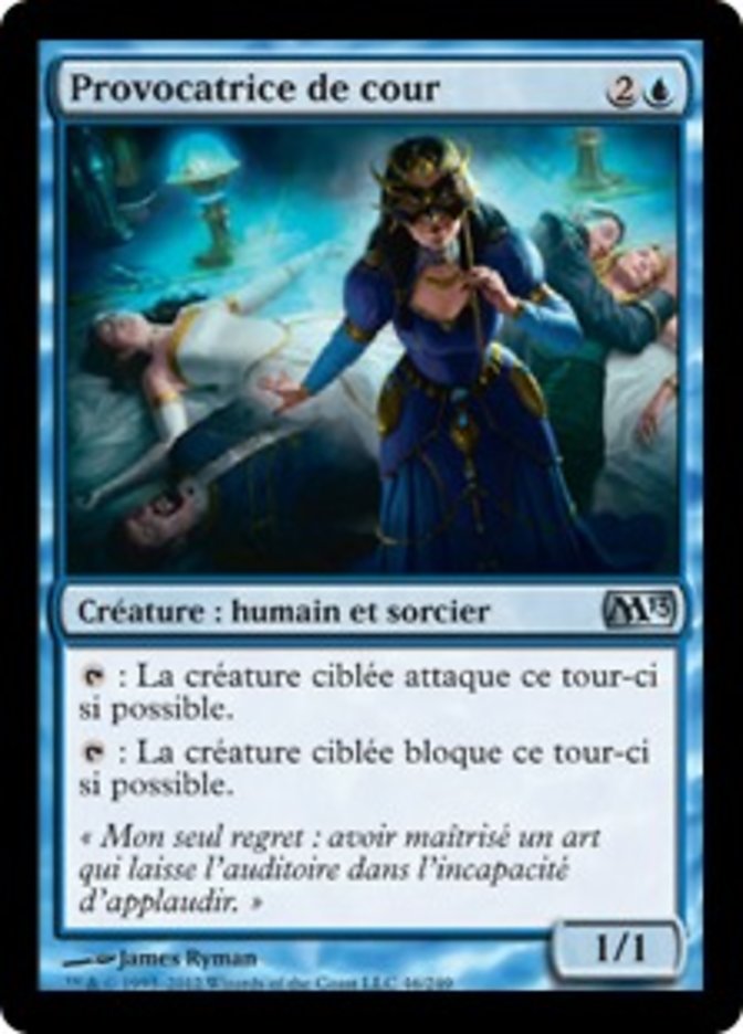 image Provocatrice de cour