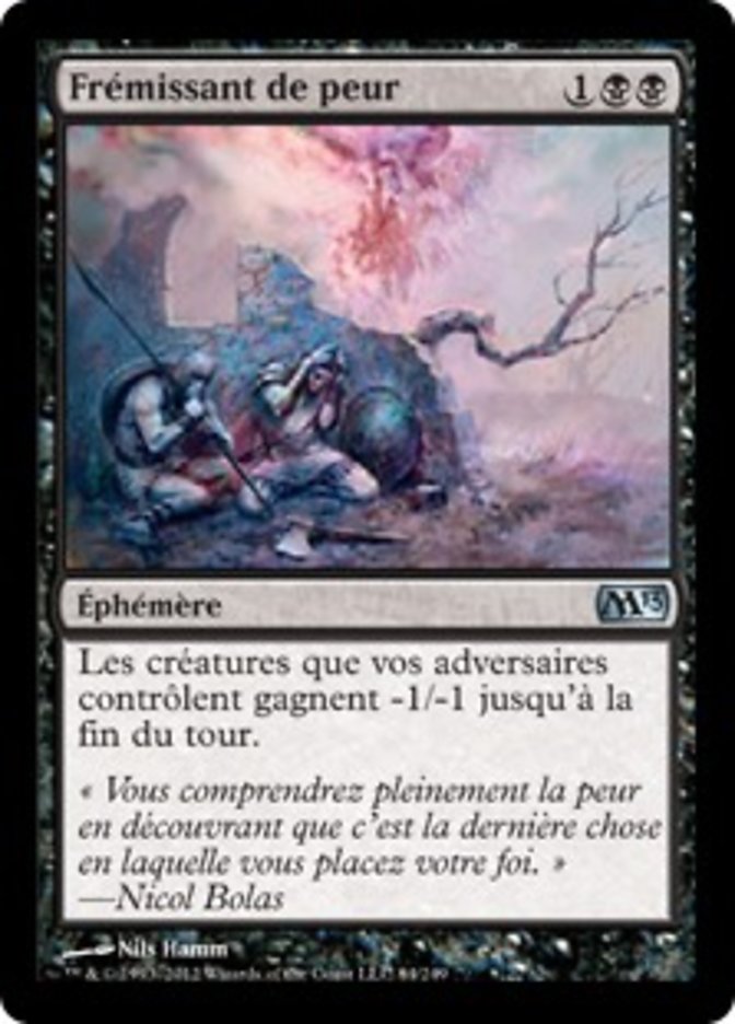 image Frémissant de peur