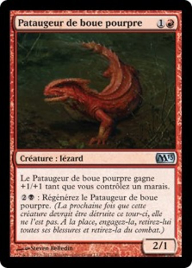 image Pataugeur de boue pourpre