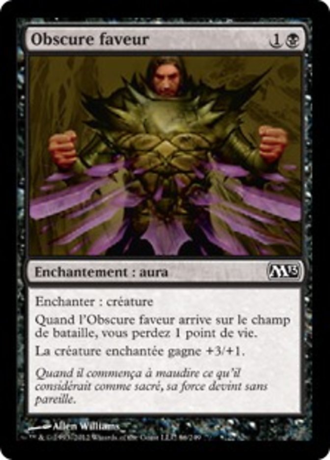 image Obscure faveur