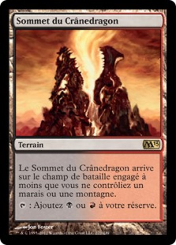 image Sommet du Crânedragon