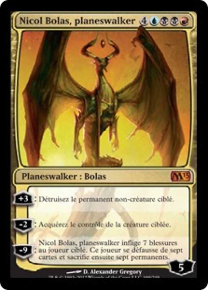 image Nicol Bolas, planeswalker
