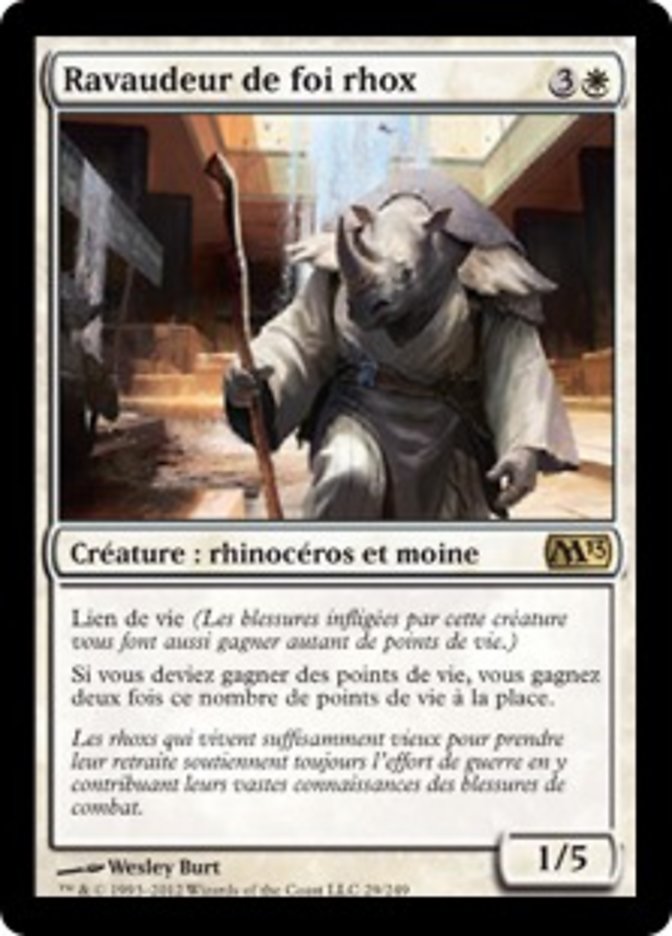 image Ravaudeur de foi rhox