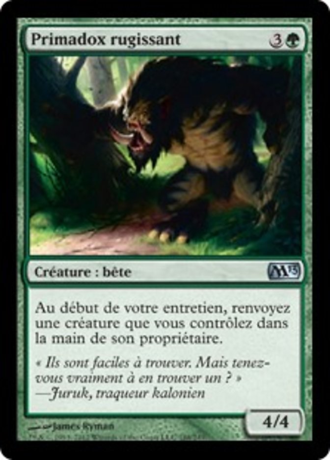 image Primadox rugissant