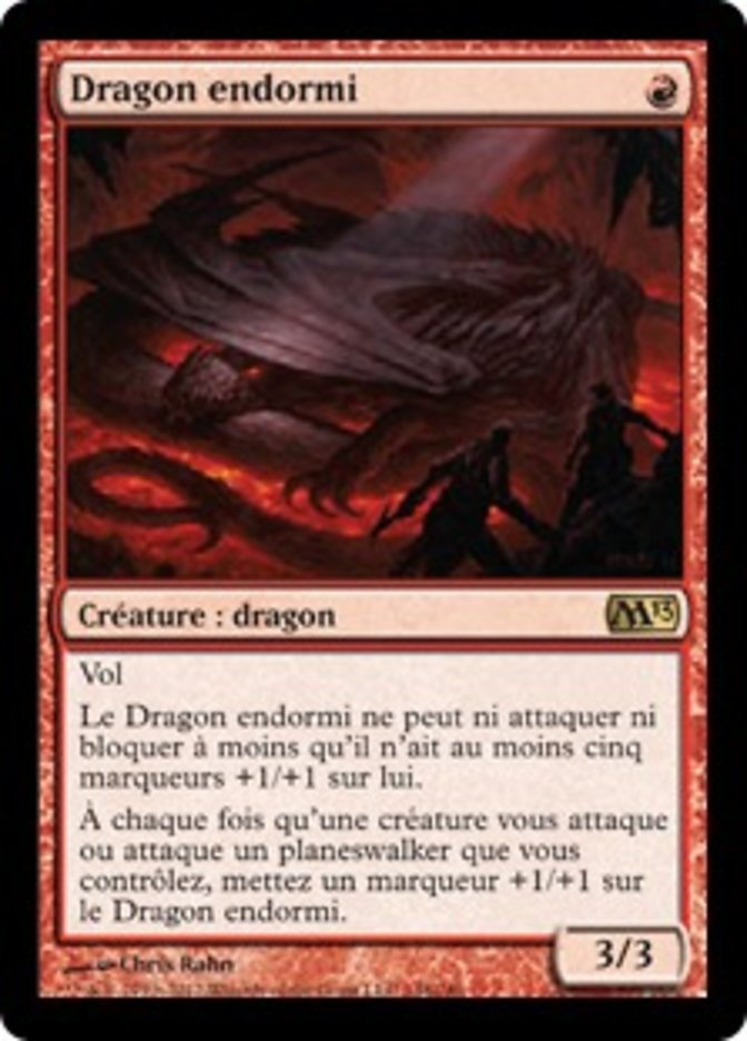image Dragon endormi
