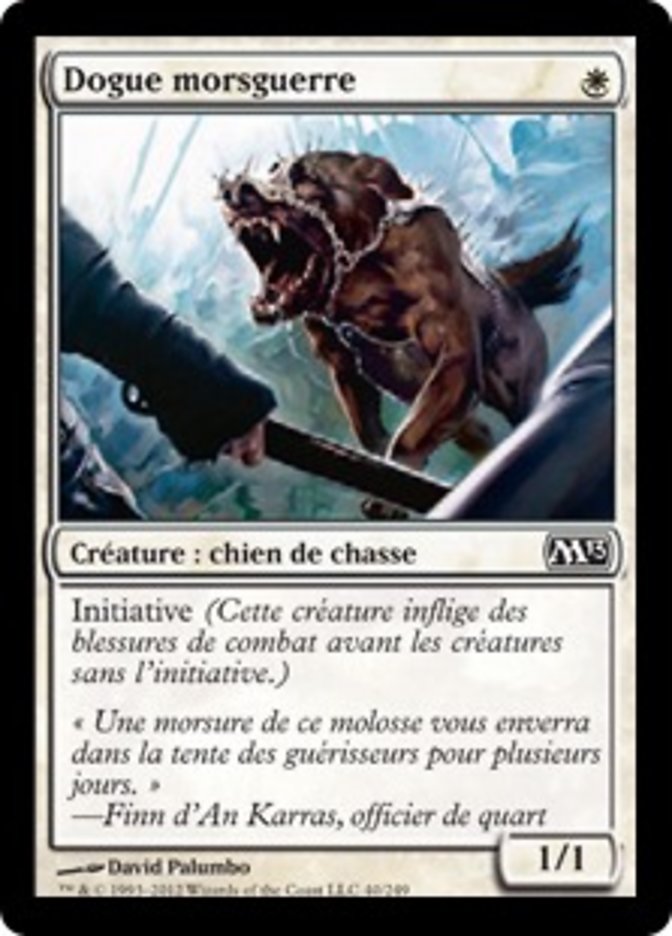 image Dogue morsguerre