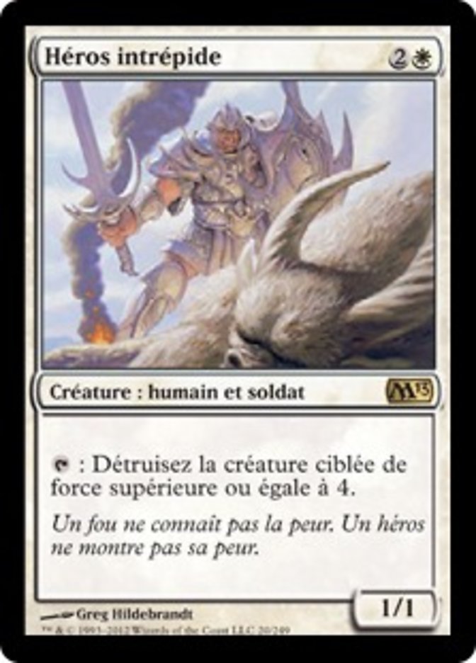 image Héros intrépide