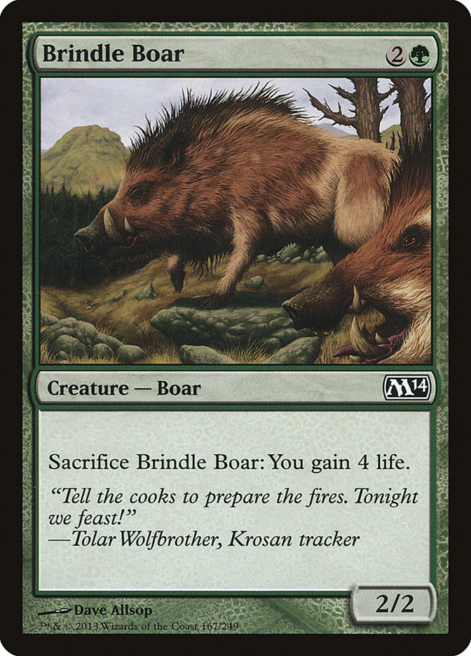 image Brindle Boar