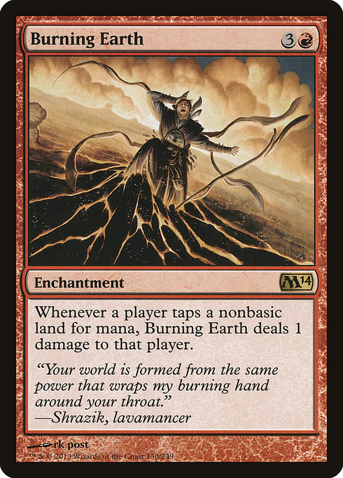 image Burning Earth