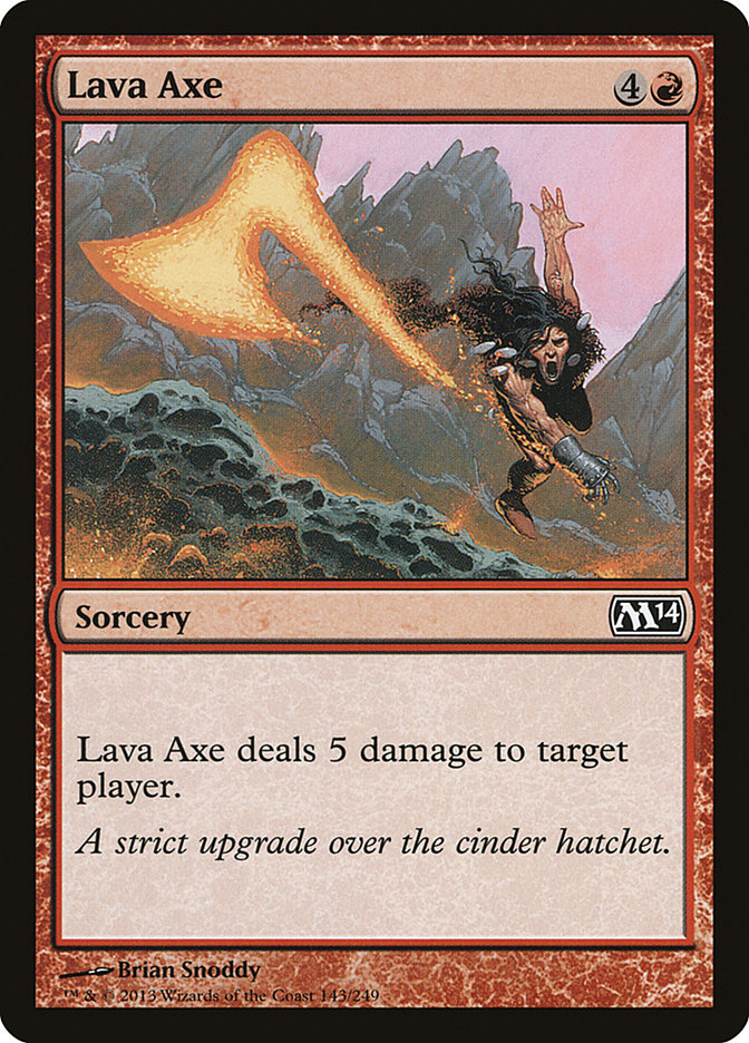 image Lava Axe