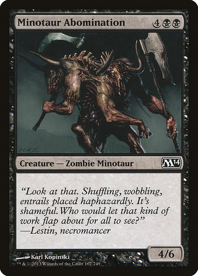 image Minotaur Abomination