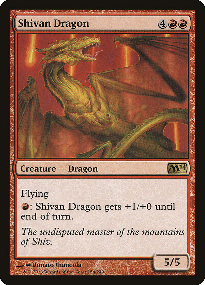 image Shivan Dragon