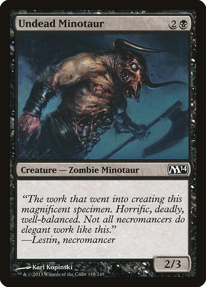 image Undead Minotaur