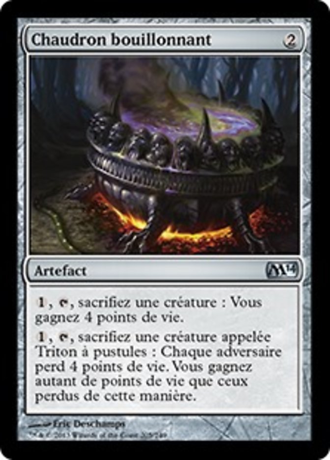 image Chaudron bouillonnant