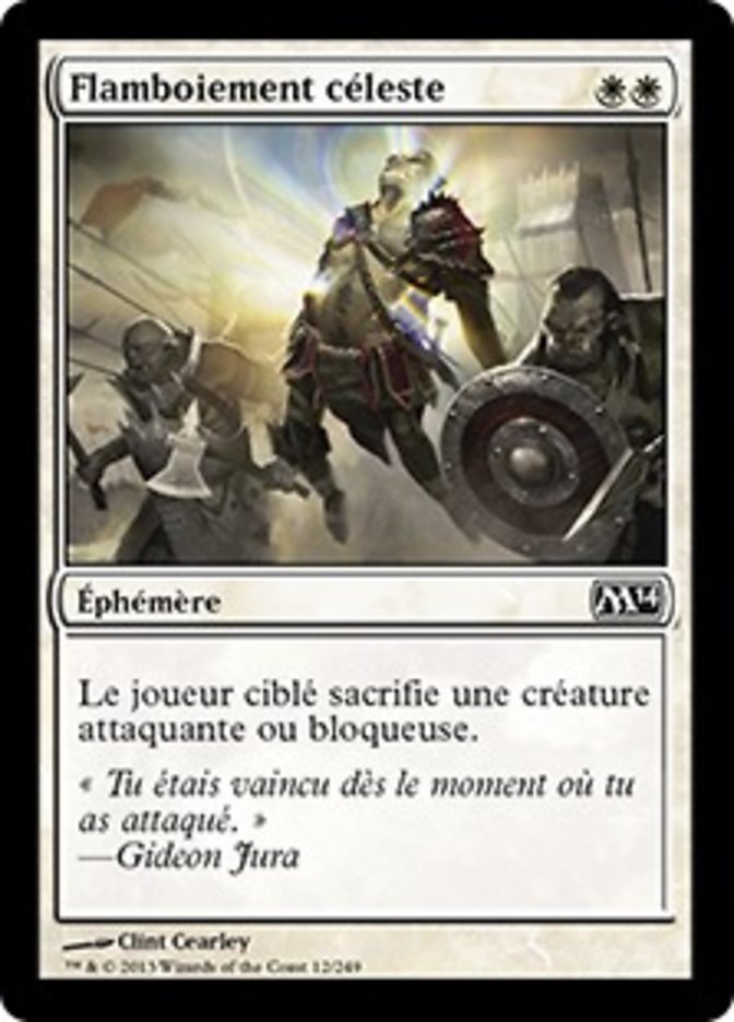 image Flamboiement céleste