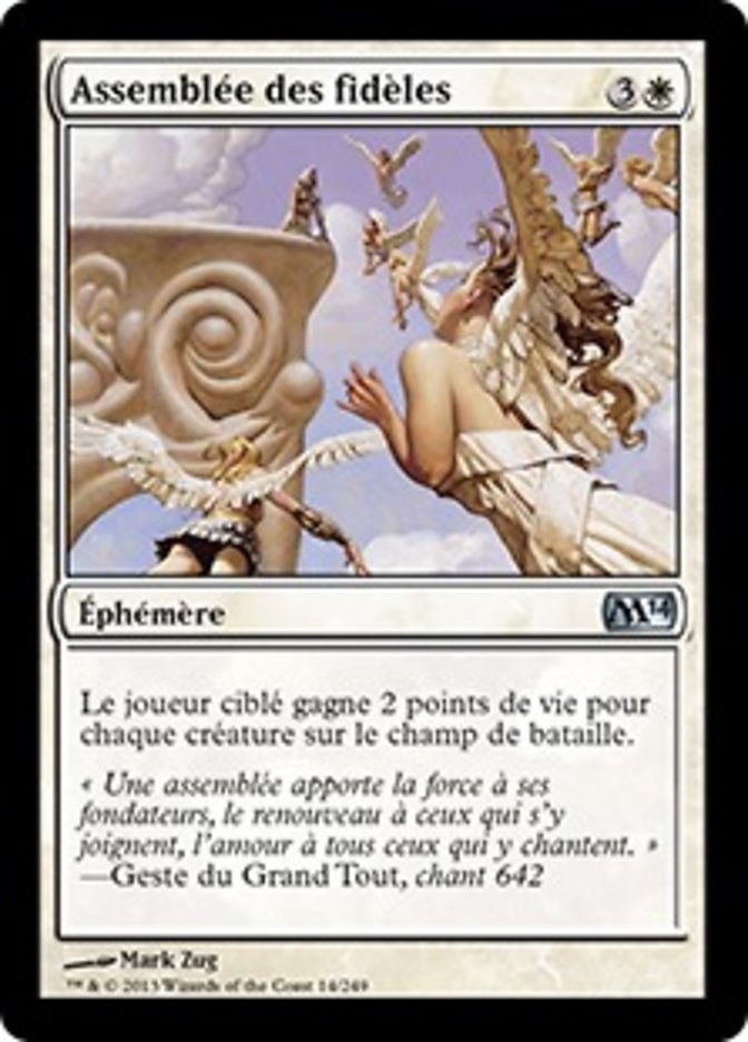 image Assemblée des fidèles