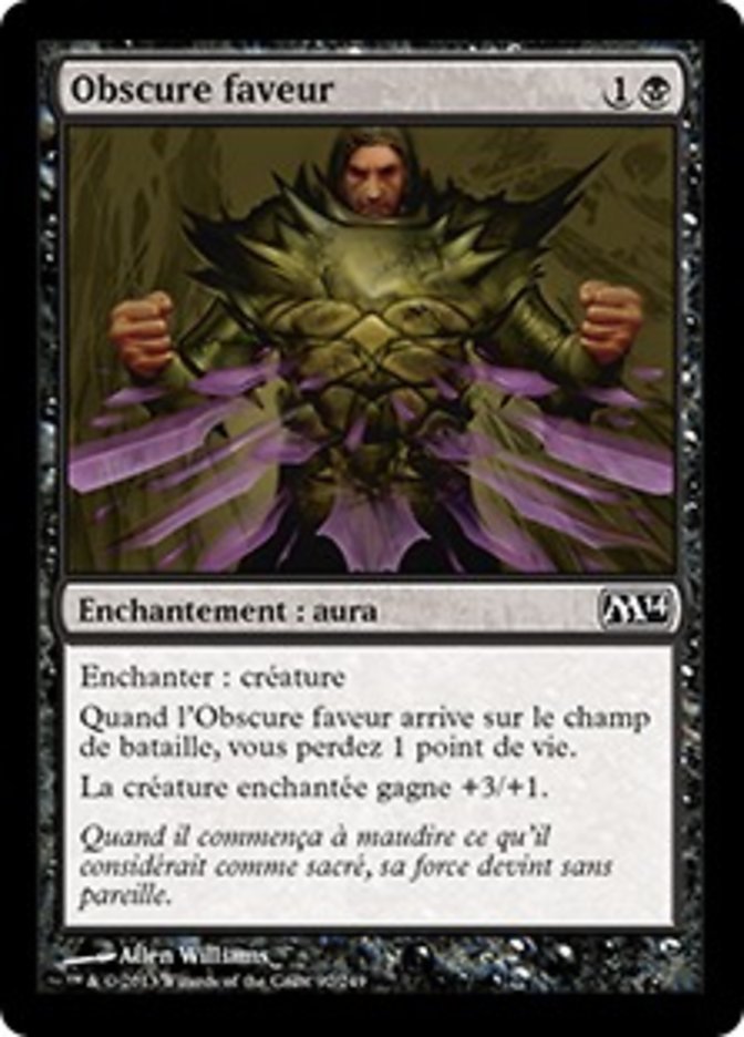 image Obscure faveur