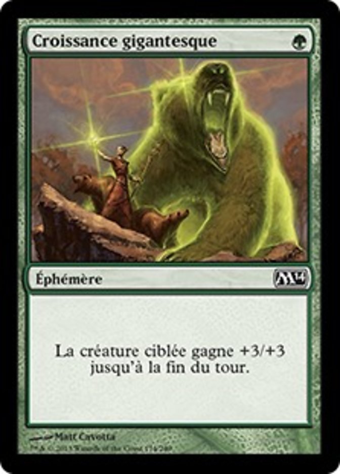 image Croissance gigantesque