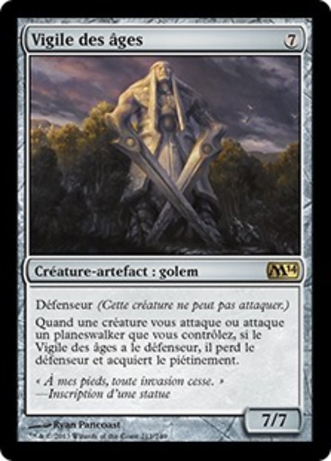 image Vigile des âges