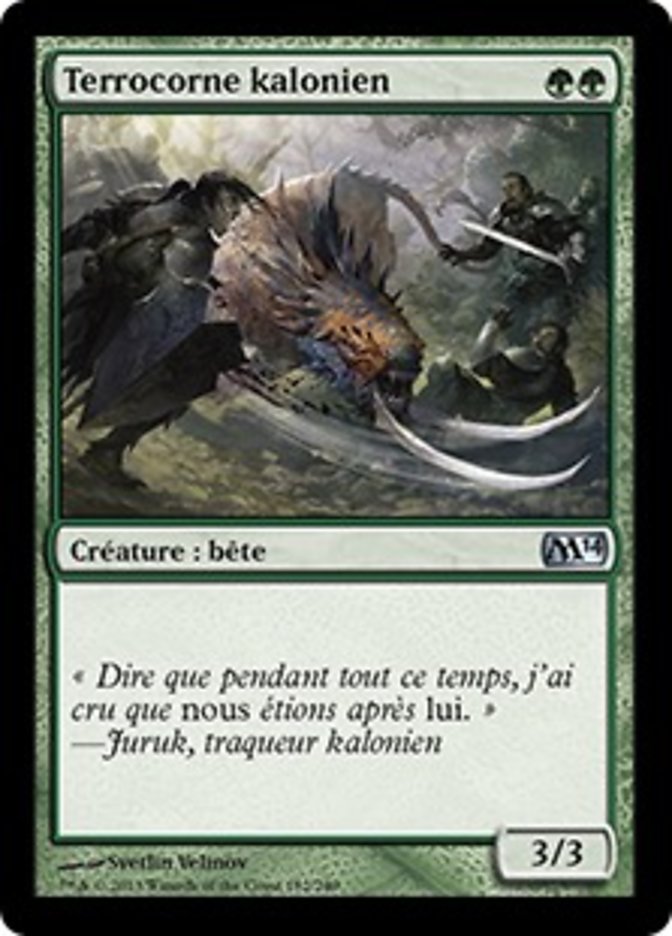 image Terrocorne kalonien