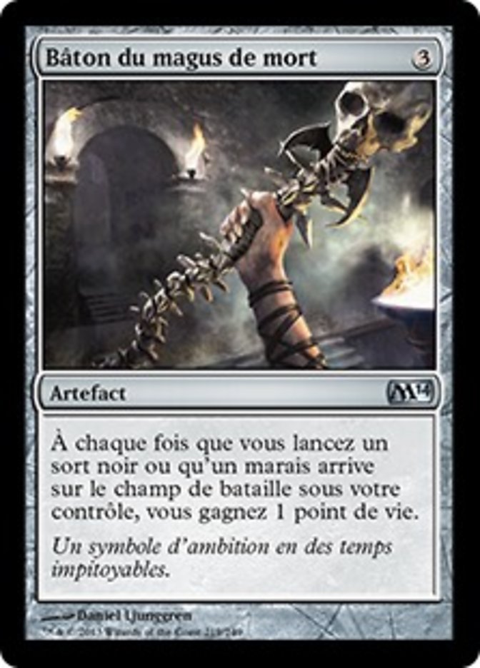 image Bâton du magus de mort