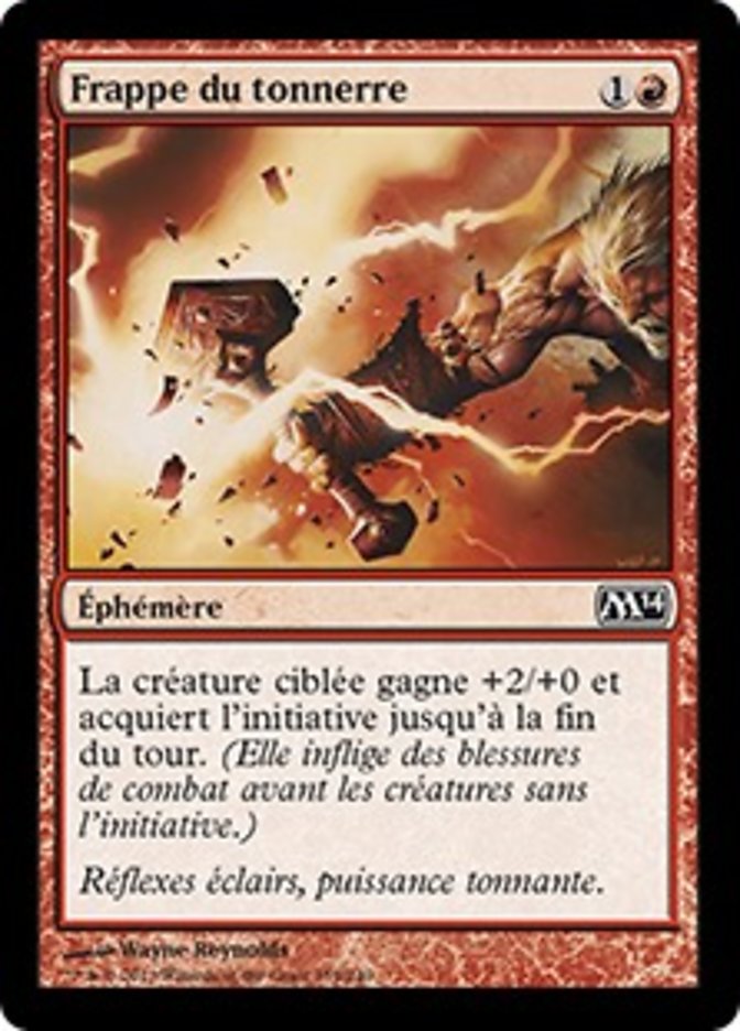 image Frappe du tonnerre