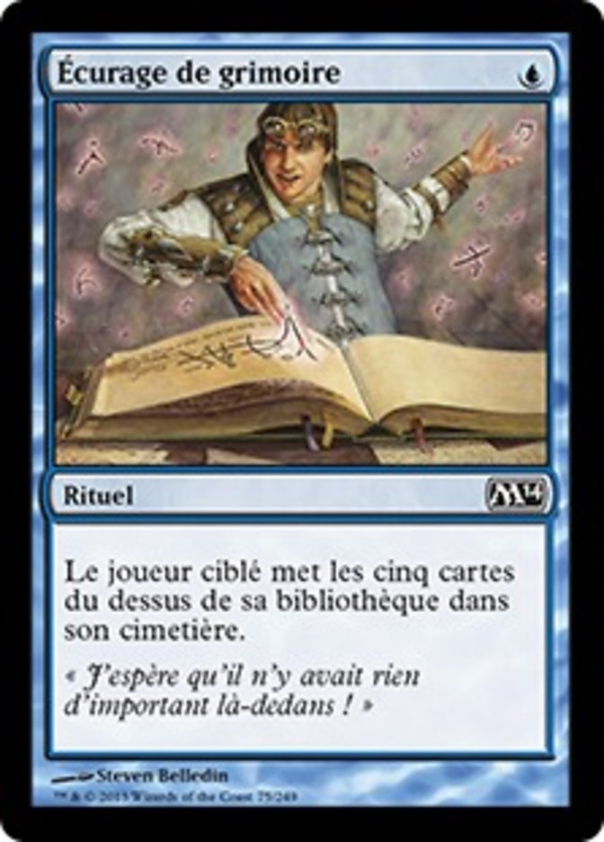 image Écurage de grimoire