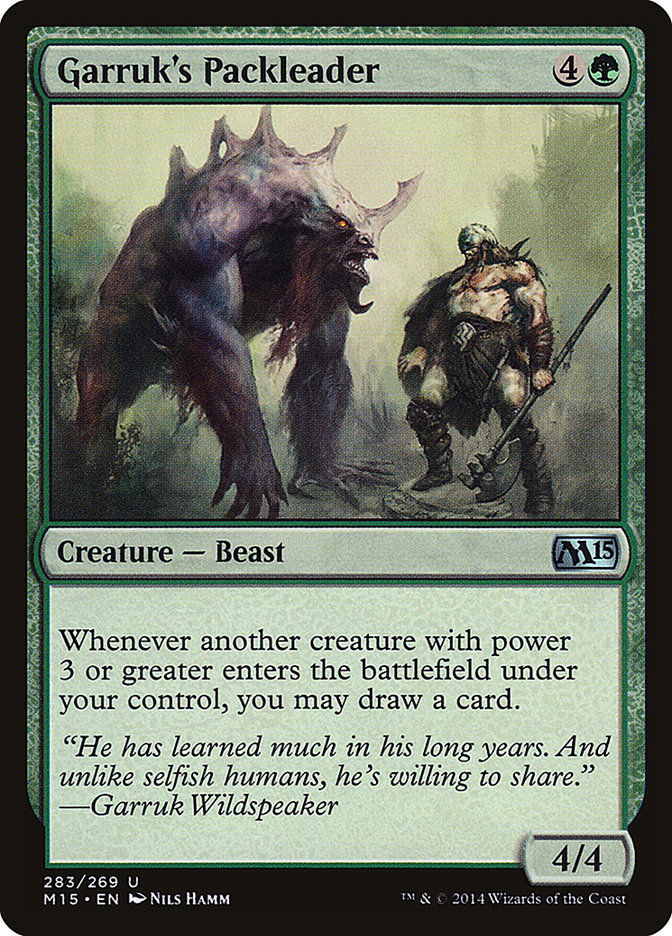 image Garruk's Packleader