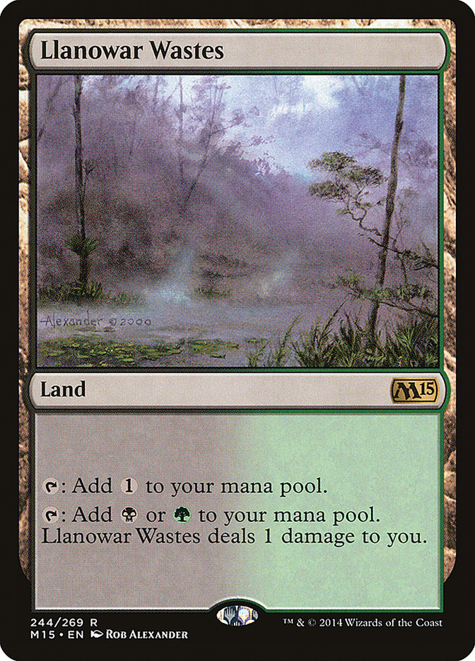 image Llanowar Wastes