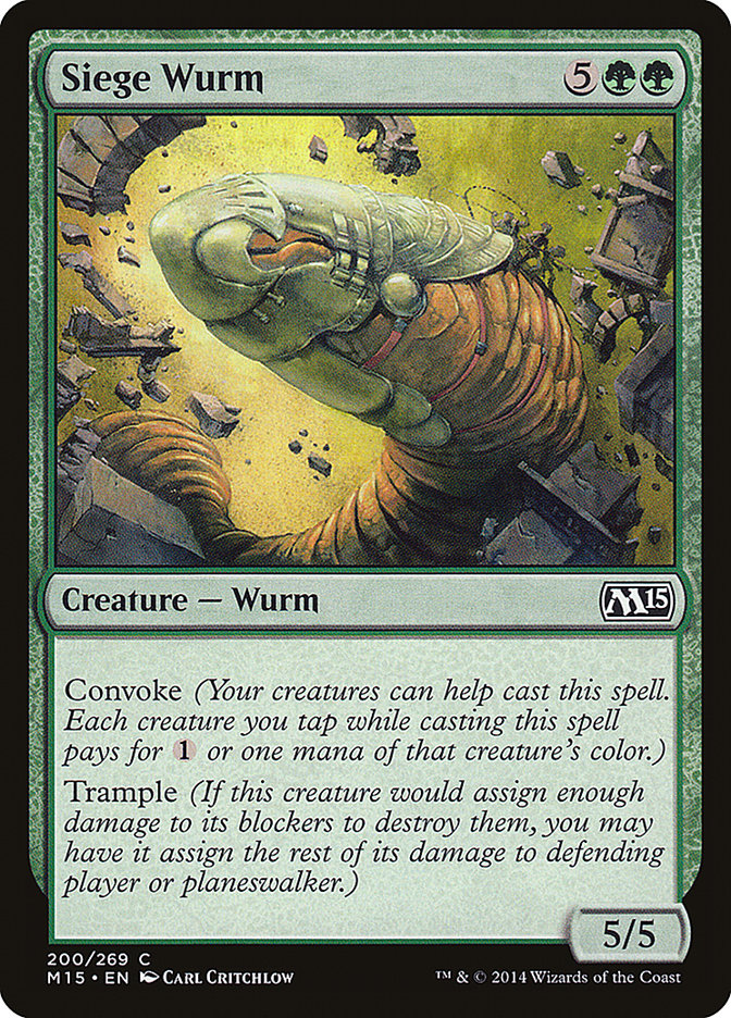 image Siege Wurm
