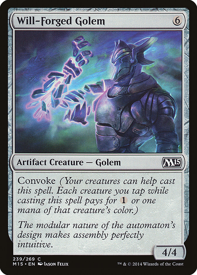 image Will-Forged Golem
