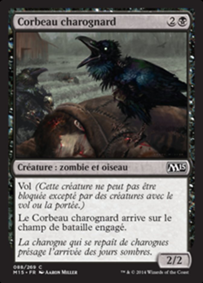 image Corbeau charognard