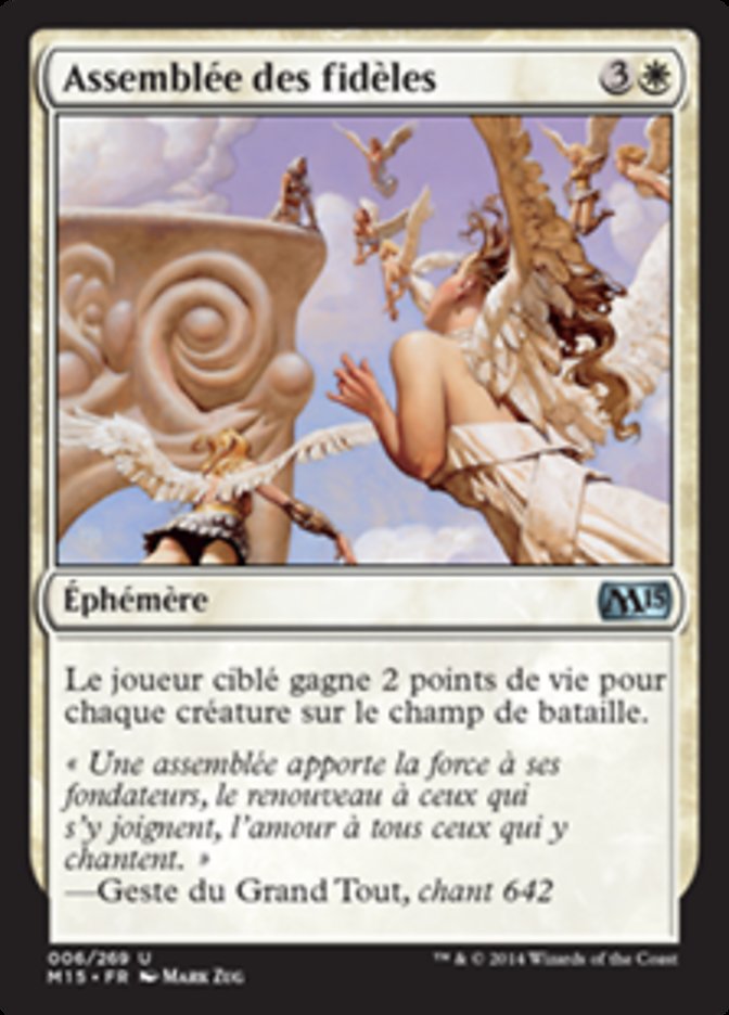 image Assemblée des fidèles